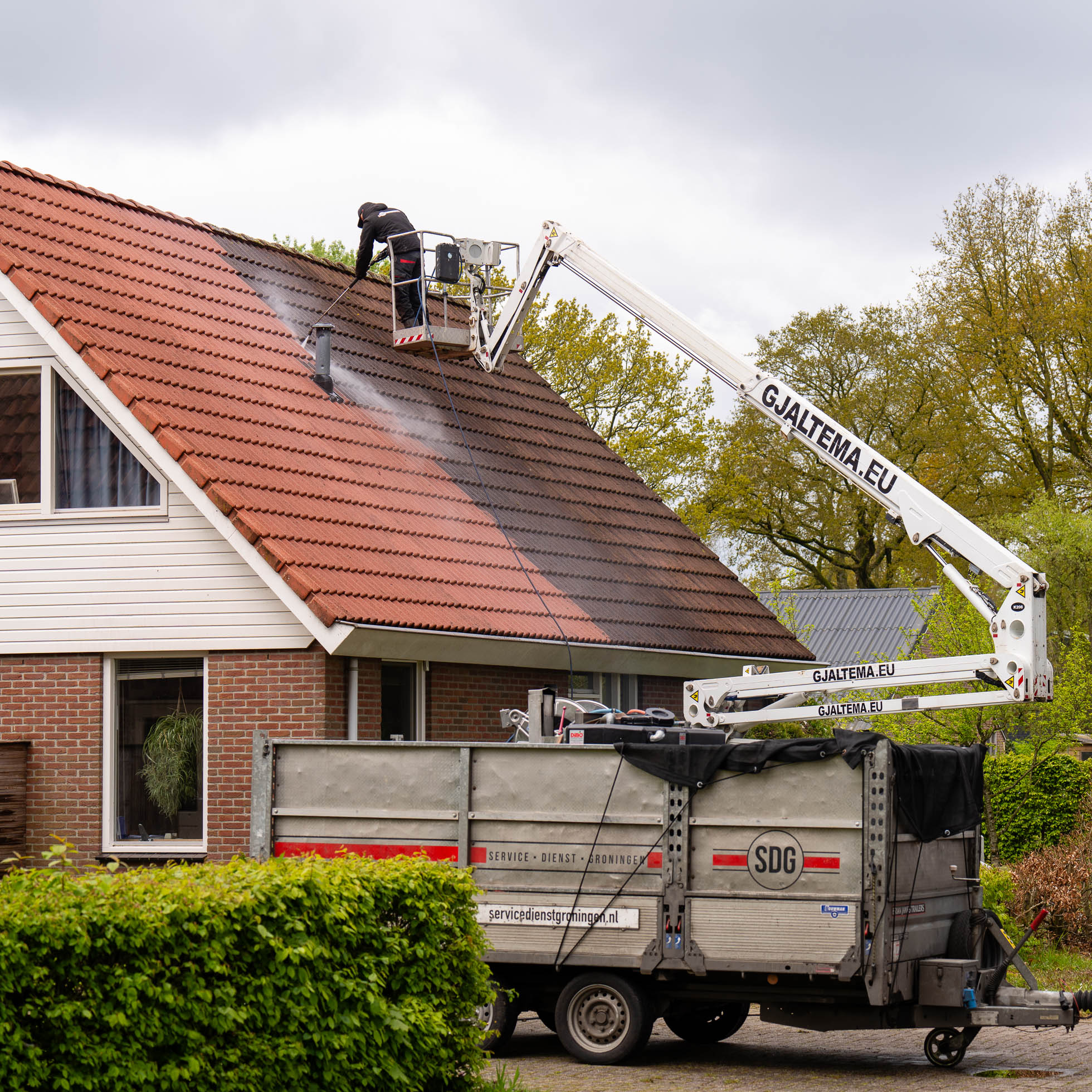 dakreiniging service dienst groningen