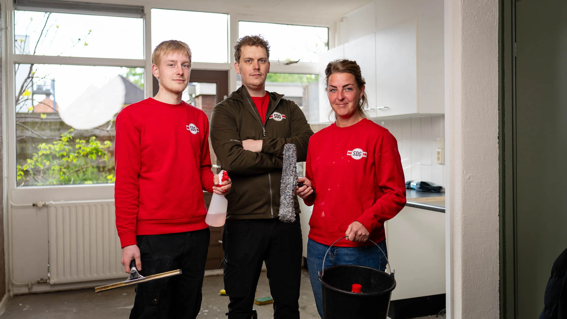Het team van Service Dienst Groningen